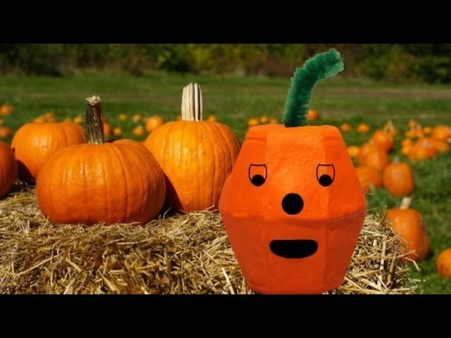 Pumpkin crafts: little pumpkins for Halloween