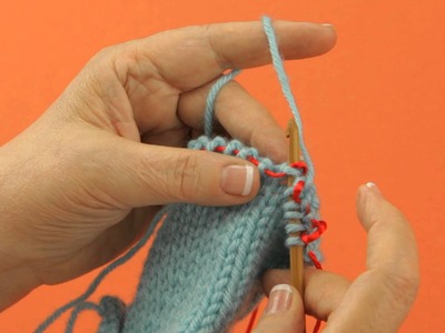 The Knook™: Slip 1, Knit 1, Pass Slipped Stitch Over (Right Handed)