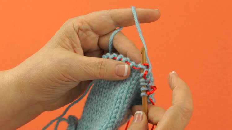 The Knook™: Slip 1, Knit 1, Pass Slipped Stitch Over (Right Handed)