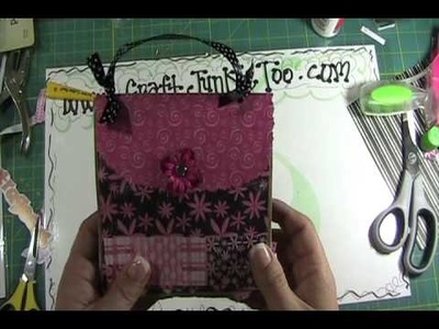Video #60 ~ Cute Paperbag Scrapbook Purse