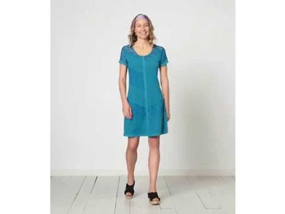 Women's Isabelle Stretch Lace Knit Dress | Sahalie