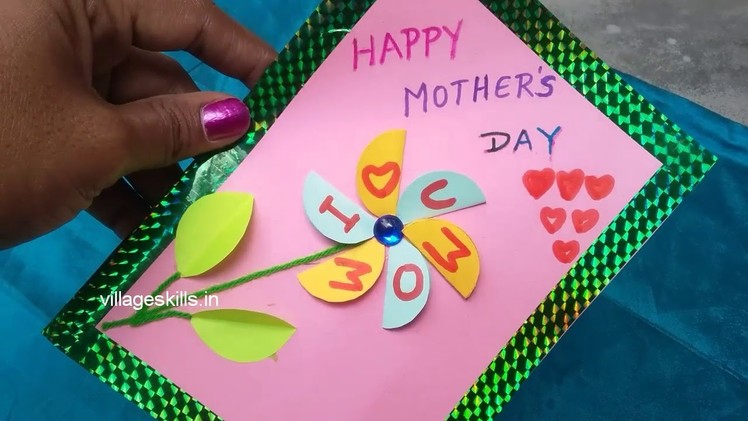 2 DIY easy Mother's day special greeting cards making ideas,hand made greeting cards making ideas,