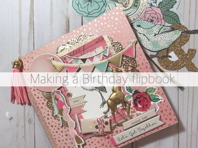 Birthday Flipbook Process Video | Crate Paper Maggie Holmes Confetti
