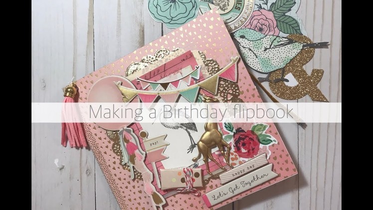 Birthday Flipbook Process Video | Crate Paper Maggie Holmes Confetti