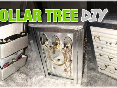 DIY DOLLAR TREE JEWELRY BOX!