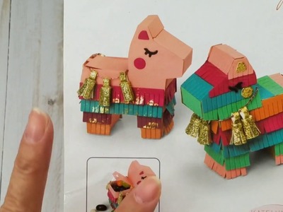 DIY Tiny Piñata featuring SIZZIX Piñata box die by Katelyn Lizardi