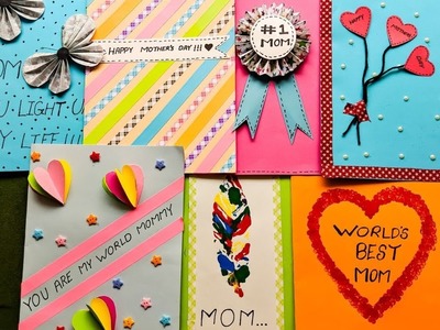 EASY GREETING CARD IDEAS | DIY MOTHERS DAY CARDS | CREATINNG CRAZY