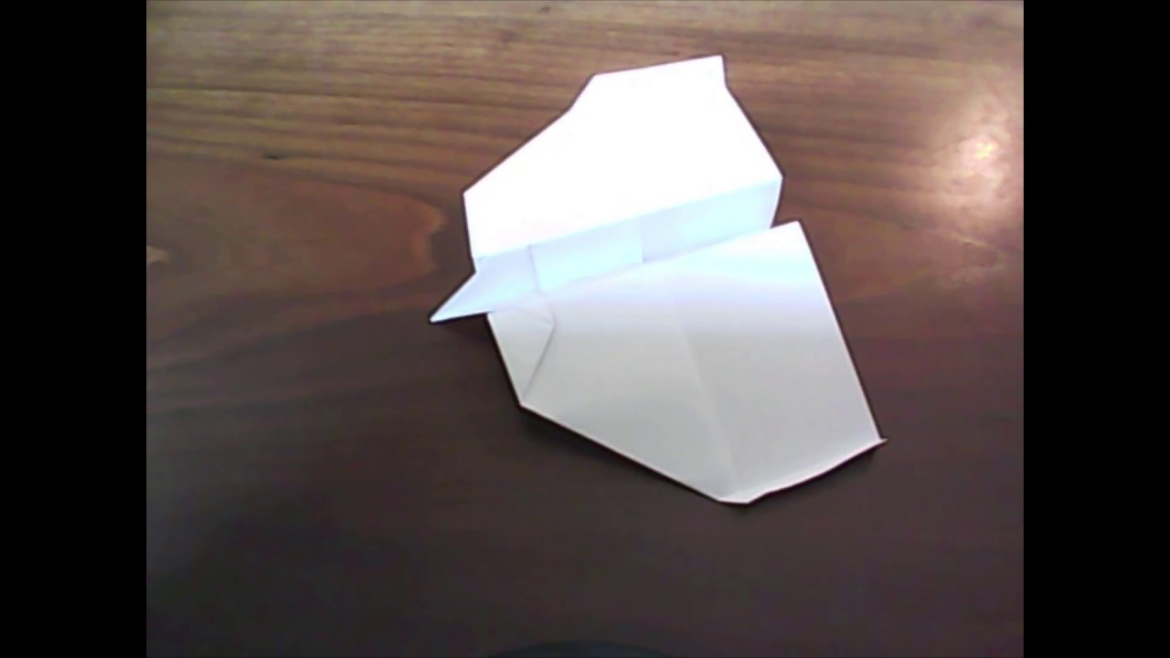 How to Fold a Basic Glider PaperAirplane, PaperAirplane Tutorial