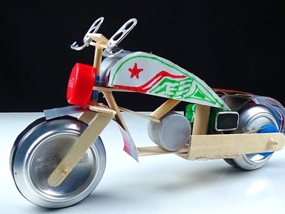 How to Make a Toy Motorcycle at Home - Diy Motorbike Easy