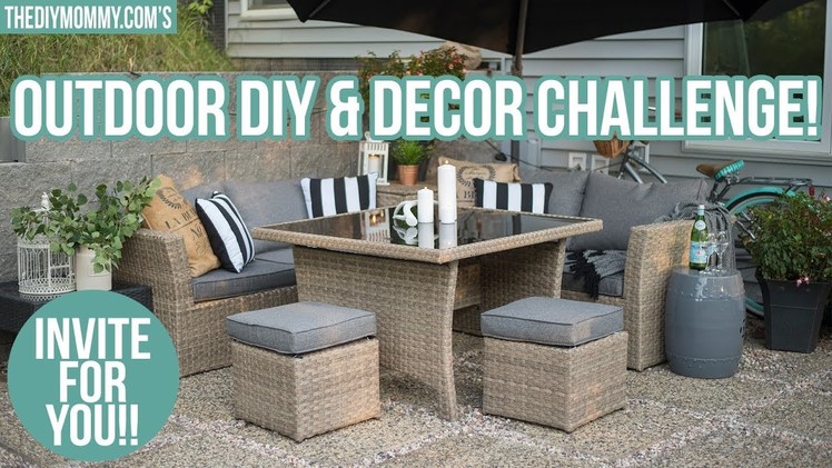 Invitation for YOU! 2018 Outdoor DIY & Decor Challenge Invite