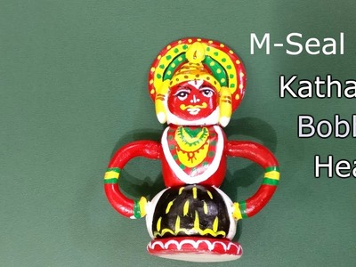 Kathakali Bobble Head DIY|Creative Pinky|M-Seal Art