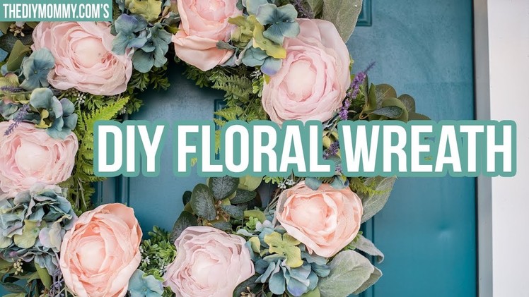 MAY FLOWERS ???? DIY Floral Wreath | French Country Farmhouse Decor
