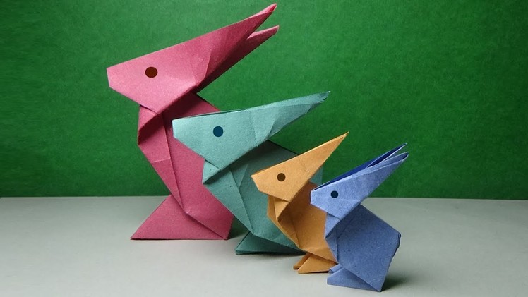 Paper Crafts Origami for kids | Rabbit Origami Kids can do Easy | Simple paper Crafts Origami |