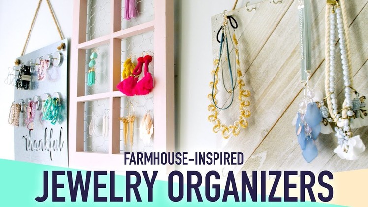 3 DIY Farmhouse-Inspired Jewelry Organizers - HGTV Handmade