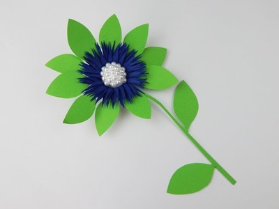 Decoration flower DIY papercraft Dekoration Blume