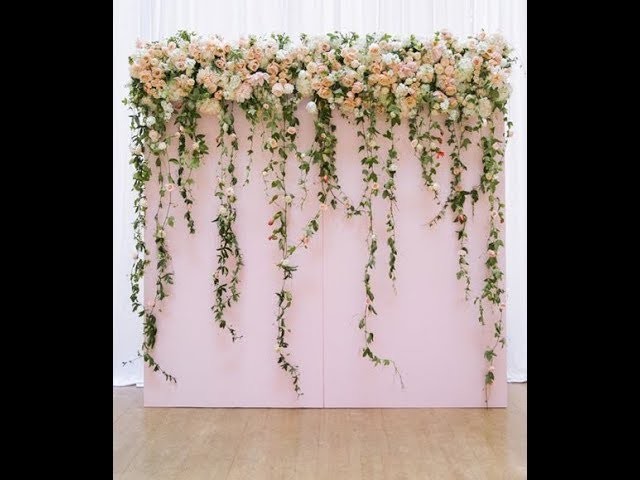 Different Idea of decorate arch with flower and leaves ( tutorial)
