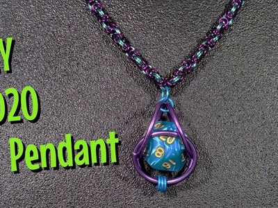 DIY Captive D20 Pendant - D&D Jewelry - DIY with Cly Ep. 16