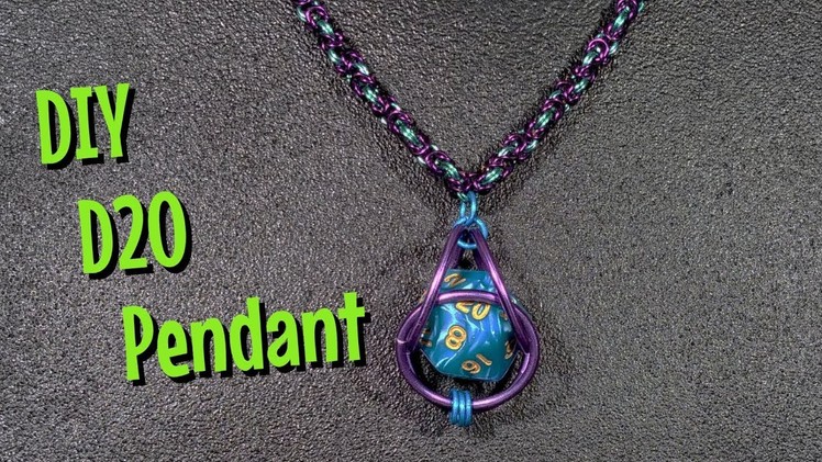 DIY Captive D20 Pendant - D&D Jewelry - DIY with Cly Ep. 16