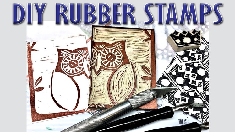 DIY Rubber Stamp Carving LIVE Show