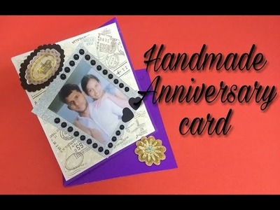 Handmade Anniversary Card tutorial by Handmade cards ideas