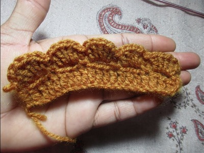 How to crochet edges.kingri for beginners[Hindi]