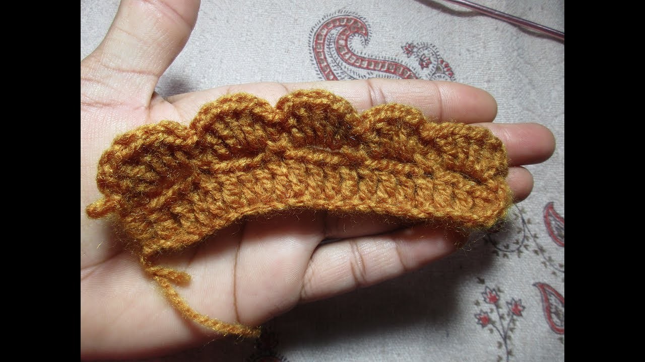 How to crochet edges.kingri for beginners[Hindi]