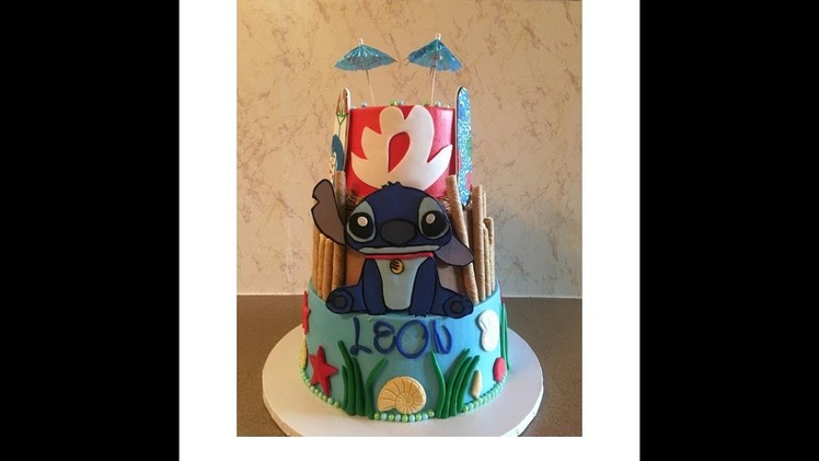 Stitch Cake | Lilo & Stitch Theme Party | Disney Cakes Ideas | DIY & How to