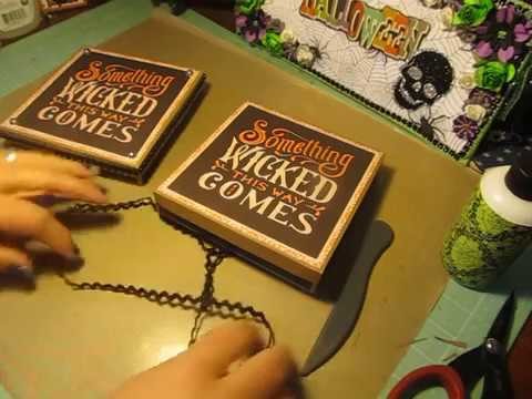 13 Haunted Projects of Halloween #8~ Gift Box 5 1.2 X 5 1.2 X 1