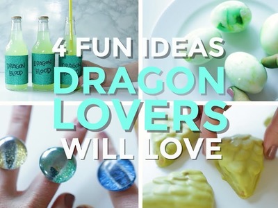4 Fun DIYS For Dragon-Lovers
