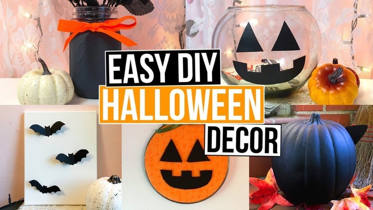 5 Cheap & Easy DIY Halloween Room Decor Ideas