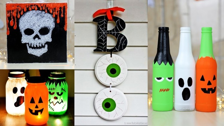 8 Easy And Cool DIY Halloween Decor Ideas! Amazing DIY Projects for Halloween!