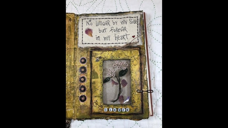 Altered Book Series: Tutorial "Cutout, Niche, Screen Window" #5 (Recycled Art)