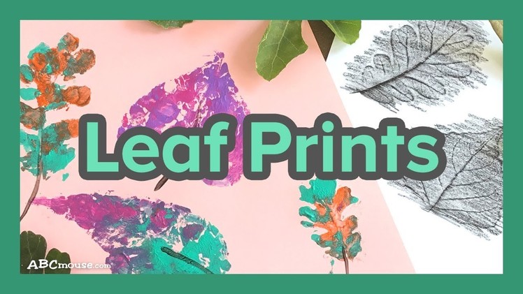 Art Activity for Kids: Leaf Prints by ABCmouse.com