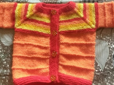 BABY SWEATER START FROM NECK