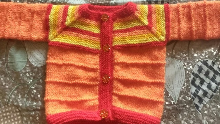 BABY SWEATER START FROM NECK