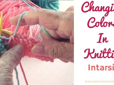Changing Colors in Knitting