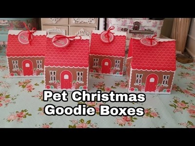 Christmas Pet Treat Boxes - Easy from Home Bargains and poundland