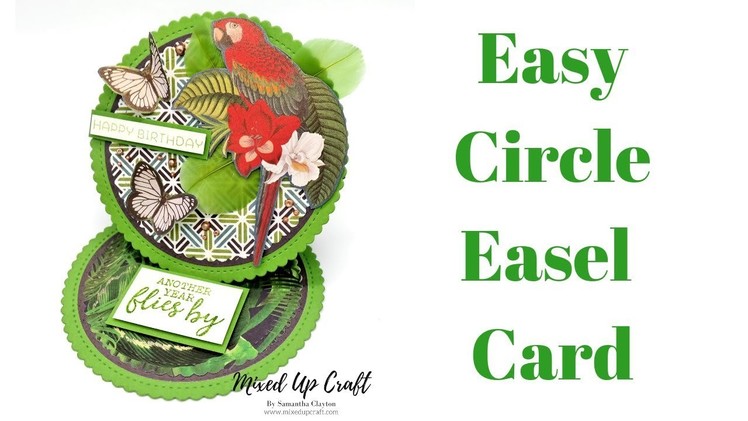 Circle Easel Card | Fun Fold Card