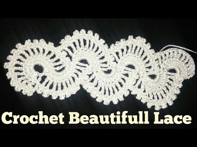 Crochet Beautifull Lace pattern Part-1 in hindi.indian crochet patterns 2018