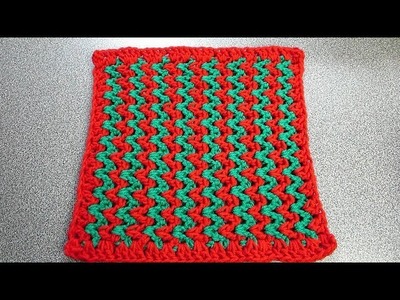 Crochet Festive Table Mat