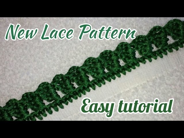 Crochet New Dupatta Lace Pattern in hindi.Urdu,Crochet Lace Tutorial,indian crochet patterns