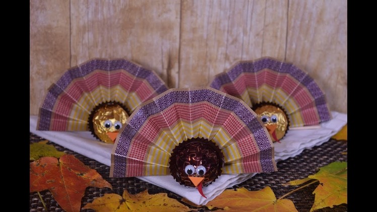 Cute Thanksgiving Turkey Favors ~ Fun and Easy Thanksgiving Treats for Kids