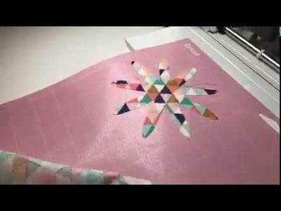 Cutting fabric with the Cricut Maker