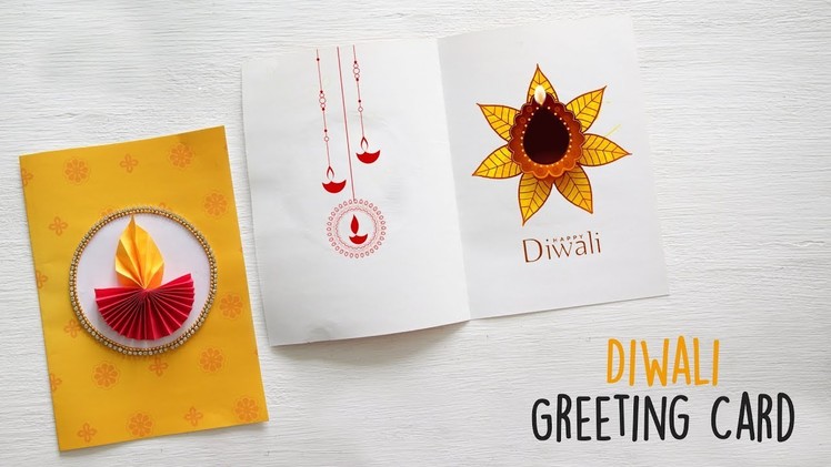 DIY Diwali Greeting Card | Diwali Gift Ideas