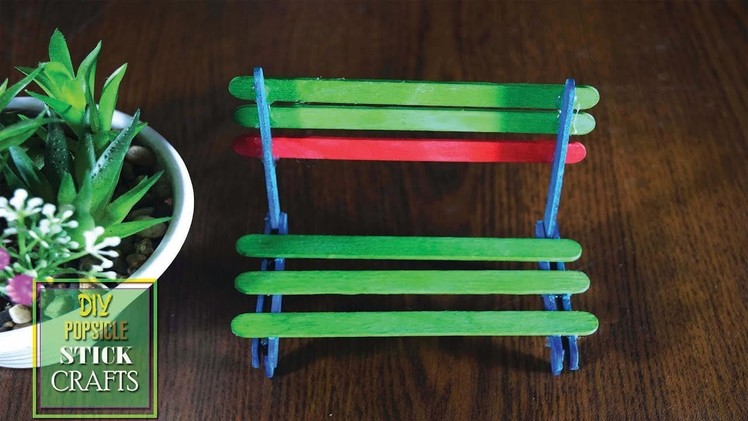 Diy popsicle stick crafts | Ice cream stick craft ideas | Diy furniture ideas