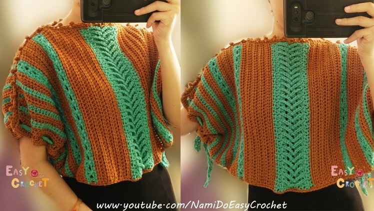 Easy Crochet: Crochet Poncho #03