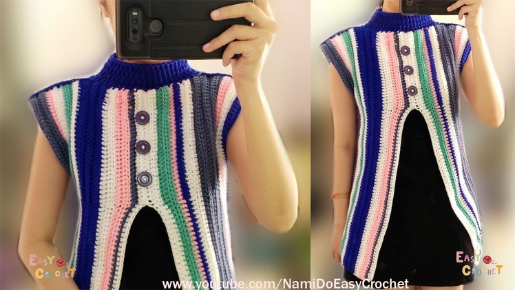 Easy Crochet: Crochet Tunic #02