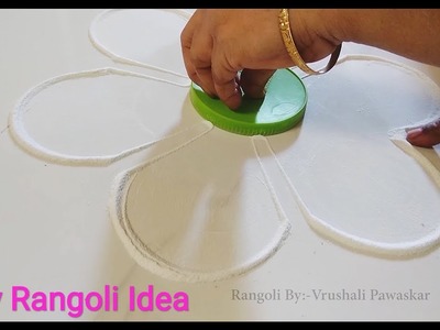 Easy Rangoli ideas by Mom's Talent