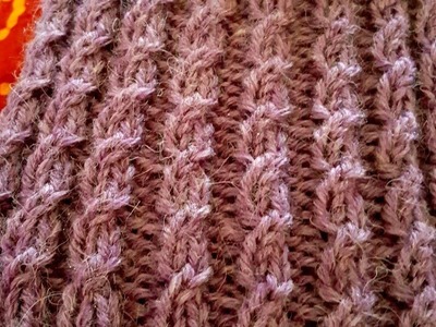 Faux (or mock) cable knit stitch: a Knittycat's Knits tutorial