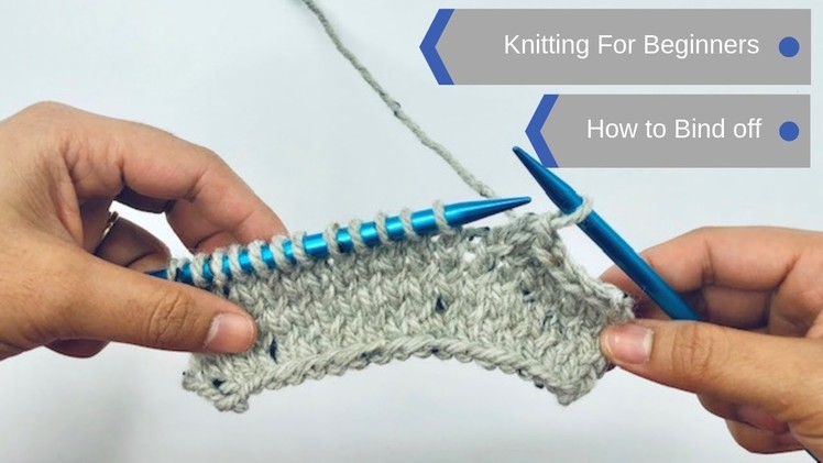 How to : Bind off in knitting